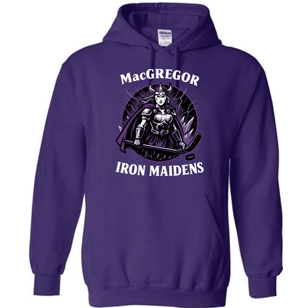 G185 Gildan Heavy Blend 8 oz., 50/50 Hooded Sweatshirt - Purple