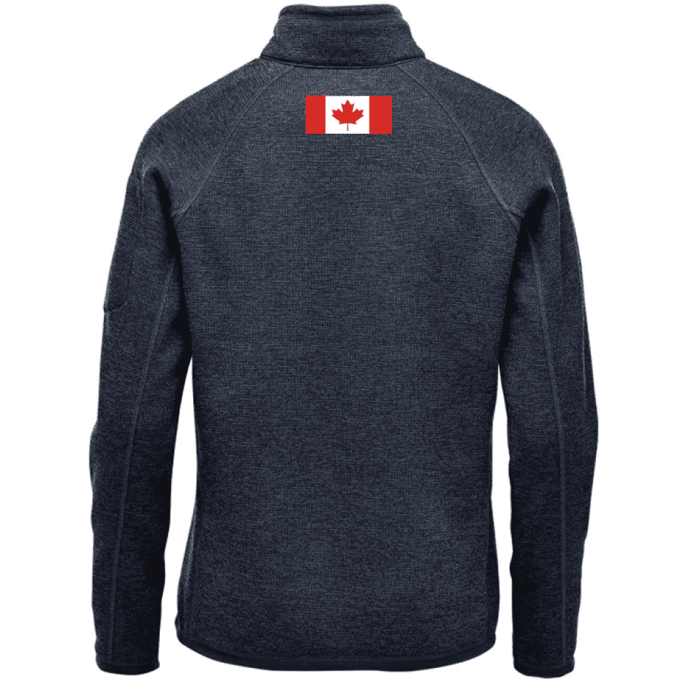 FHP-1W Stormtech Women's Avalante 1/4 Zip Pullover - Navy Heather - Image 2