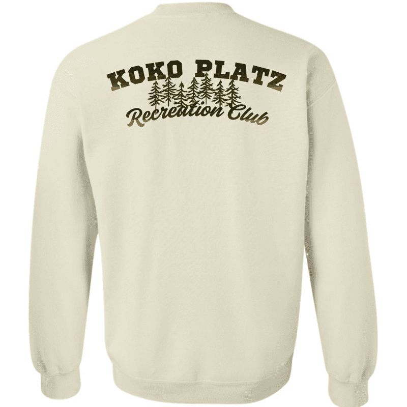 G180 Gildan Heavy Blend Fleece Crew Sweatshirt - Sand - Image 2